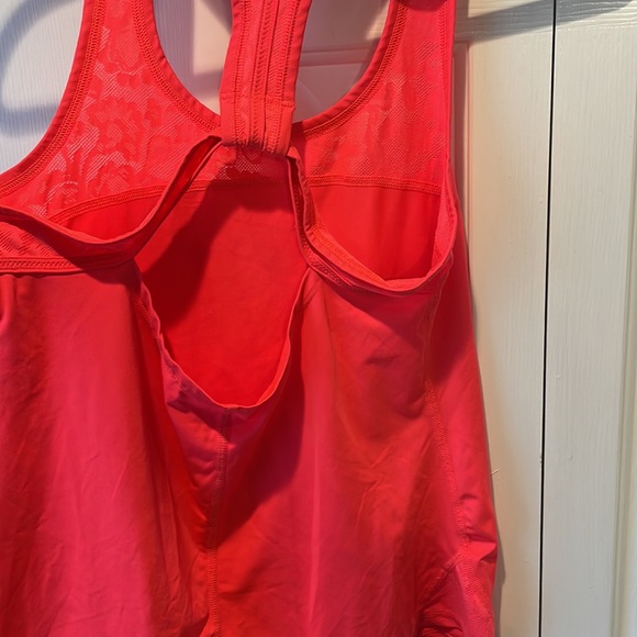 AE Neon Coral Racerback Tank - Picture 2 of 4